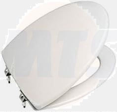 Roca Georgia A801412004 - Toilet Seat and Cover Soft Closing White 8414329487985