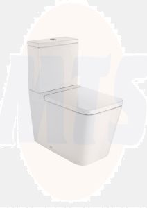 Roca Inspira SQUARE - Back to wall  close-coupled WC with dual outlet A342537000