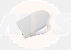 Roca Inspira ROUND - Soft-closing compact SUPRALIT seat and cover for toilet A80152C00B