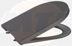 Roca Inspira Round SoftClose Seat Onyx A80152264B