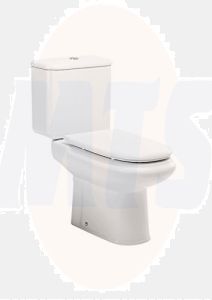 Roca Old Design Dama Replacement WC Toilet Seat with Standard Bar Hinge 801327004 White