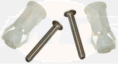 Roca Plastic Toilety Seat Fittings for Toilet Seat Hinges Well Nut Style for Roca AI0002400R