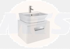 ROCA THE GAP A856966806 550MM BASIN UNIT GLOSS WHITE