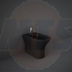 RAK Feeling Btw Bidet In Matt Black RST14504A Bathroomsuites