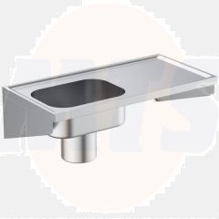 A/Shks S1267MY Clyde New Sink 120 x 60 S/S LH