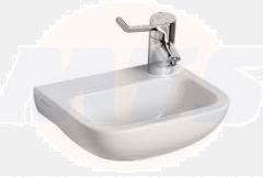 Armitage Shanks S247401 White Contour 21 370 mm Wall Mount Handrinse