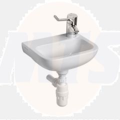 Armitage Shanks S247401 White Contour 21 370 mm Wall Mount Handrinse
