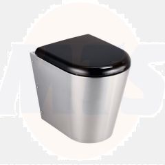 A/Shks S3442MY Perth 2 B/ Inlet WC Pan SS cw Seat