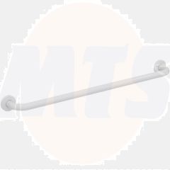 A/Shks S6459AC Con21 Str Grab Rail Wht 100cm