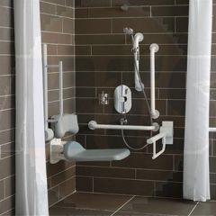 A/Shks S6960LI Con21 Unisex Shower Pack Rails