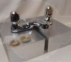 Armitage Shanks S7658AA  Sandringham STD dual control two taphole standard bath filler - chrome handles OUT OF STOCK