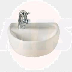Twyford.SA4156WH.Sola.Medical.Basin.400.1TH.LH...