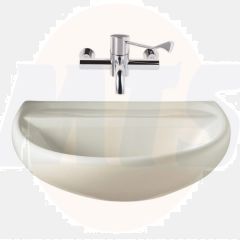 Twyford.SA4350WH.Sola.Medical.Basin.600.NTH....