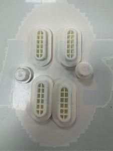 San4U 1499272 (47604) buffers round and oval toilet seat Opus 2 slimseat