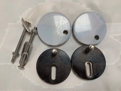 Saneux Seat Hinges for SP.UNI.011 - Seat Fixings For UNI 66102W Slim Seat