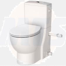 Saniflo Saniflush toilet with build in macerator 1089 Bathroomsuites