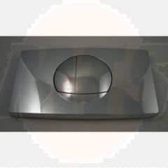 SANIT PUSH PLATE L-2V MATT CHROME 16.018.93