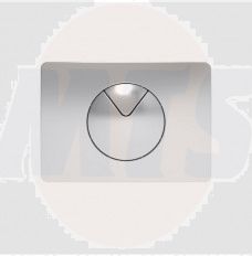 SANIT PUSH PLATE S702 ALPINE WHITE 16.702.01