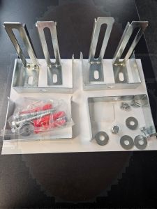 Schwab 650022 SCHWAB 189 747 Concealed cistern mounting brackets