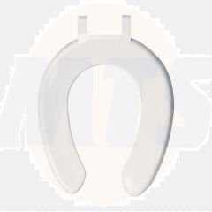 Celmac.SCR51WH.Crescent.Seat.Only.(Pl.Ftgs).Wht...