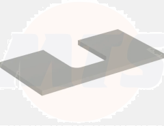 Geberit ONE washtop, central cut-out, for lay-on washbasin, bowl shape: B=90cm, H=3cm, T=47cm, greige / matt coated  505.273.00.7