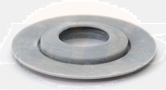 Jolly flush valve won't seal properly and is constantly passing water into the toilet pan but there is no sign of an inlet valve failure, it could very well be that the base sealing washer need to be changed. Overtime as the flush valve is opened and clos