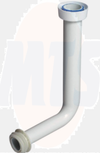 Wirquin Flush pipe 2 Inch to 43 mm 90 Degree Including conical washer 89998095