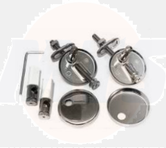 GALASSIA EDEN TOILET SEAT HINGES FOR SOFT CLOSE SEAT 7220KITCER