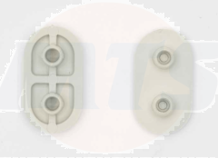 Vitra SLIM SEAT REAR BUFFERS (4MM+2MM.PACK) -316054YP1TE