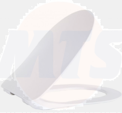 Creavit KC0902.01.0000E Duck Duroplast Metal Hinged White Seat Cover