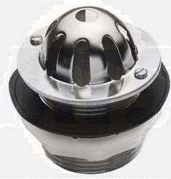 Armitage Shanks S8770MY Urinal Strainer Waste Brass 1 1/2 With Stainless Steel Dome