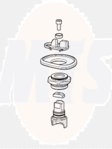 ORAS 419881 Adjustment pin full, DN15