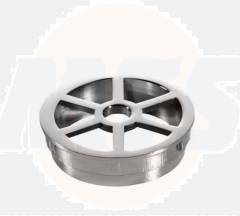 McAlpine STWGR-CP centre grid only to suit standard waste Chrome Plated