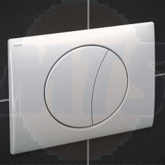 Mepa 421660 Sun Flush Plate in White 