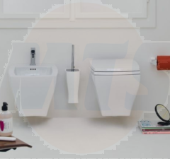 Original Jazz Artceram White Soft Close Toilet Seat JZA006