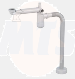 Roca Space-saving basin siphon A858B48000