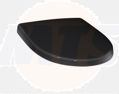 Gustavsberg 9M26S136 Nautic Soft Close Quick Release Black Toilet Seat 