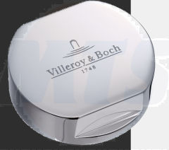 Villeroy and Boch 94052661 Cover Cap For Turn Lever Shiny Chrome