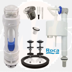 Roca Laura Complete cistern fittings pack  A822868801 / AH0007500 / A822850C01