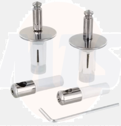 Ideal Standard Fixings Mia Hinge Beech / stainless steel T2955BJ