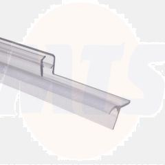 Seal straight, horizontally Color : transparent For glass thickness : 5-6 mm Length: 1000 mm