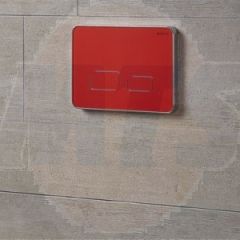Sense Red Flush Plate Control Panel 23553 