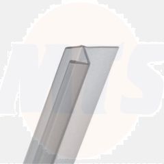 Shower Door gap seal straight and vertical
