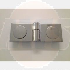 Shower door hardware " Cube " Flush glass jar in Angular and lifting Hinge