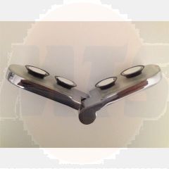 Shower door hardware Ovus Flush glass jar with lifting - lowering mechanism