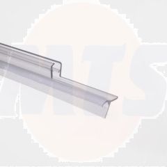 Shower fitted Horizontally and straight