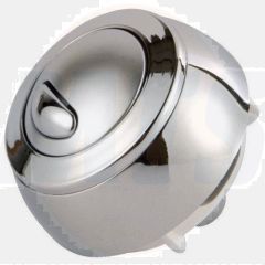 Siamp Optima 50 Toilet Push Button Dual Flush Water Saving Chrome Effect
