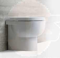 Simas E-Line EL01 WC with seat and cover EL004 Toilet Seat and Cover
