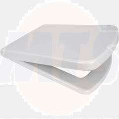 Smiley D Square Toilet Seat Top Fix Soft Close Fits CL645SEAT