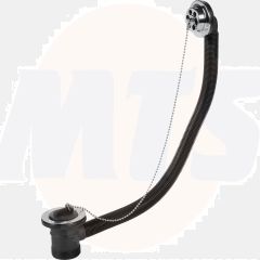 Wirquin.Chrome.plated.bath.waste.tidi.poly.plug,.and.metal.overflow